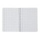 Cuaderno espiral tapa dura liderpapel serie witty, 4º, 80 hj. 75 grs/m². 6x6 c/m. colores surtidos