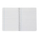 Cuaderno espiral tapa dura liderpapel serie witty, 4º, 80 hj. 75 grs/m². pauta ancha 3,5 mm. c/m. colores surtidos