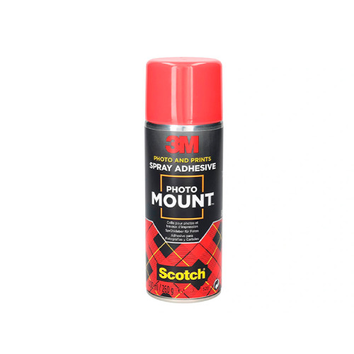 Adhesivo en spray 3m photo mount, bote de 400 ml.