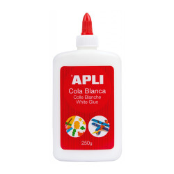 Pegamento cola blanca apli de 250 grs.