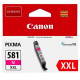 Cartucho ink-jet canon pixma tr7550/tr7650/tr8550, magenta cli-581mxxl