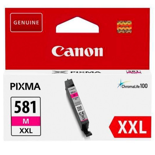 Cartucho ink-jet canon pixma tr7550/tr7650/tr8550, magenta cli-581mxxl