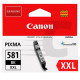 Cartucho ink-jet canon pixma tr7550/tr7650/tr8550, negro cli-581bkxxl