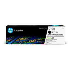 Toner laser hewlett packard color laserjet pro 3202dw/mfp 3302fdn, 219x negro