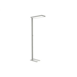 Lámpara de pie maul led jura, plata