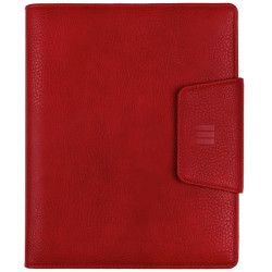 Agenda finocam open nova 1000, semana vista vertical, 155x215 mm. rojo