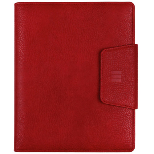 Agenda finocam open nova 1000, semana vista vertical, 155x215 mm. rojo
