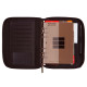 Agenda finocam open cremallera clan 1000, semana vista vertical, 155x215 mm. negro
