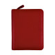Agenda finocam open piel cremallera andrea 500, semana vista vertical, 117x181 mm. burdeos