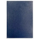 Agenda liderpapel corfu, din a5, día página, tapa forrada símil piel, azul 2026
