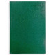Agenda liderpapel corfu, din a5, día página, tapa forrada símil piel, verde 2026