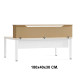 Módulo de recepción superior rocada, 180x40x30 cm. roble