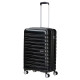 Maleta rígida de cabina samsonite flash line american tourister con 4 ruedas, 67 cm. negro