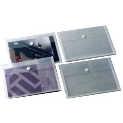 Sobre de polipropileno transparente con lomo de 30 mm. carchivo en folio apaisado.