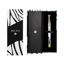 Roller de aluminio belius dualitá, 0,7 mm. blanco/negro, negro