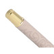 Roller de aluminio belius wild west, 0,7 mm. beige/dorado, negro