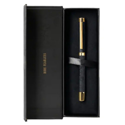 Roller de aluminio belius wild west, 0,7 mm. negro/dorado, negro