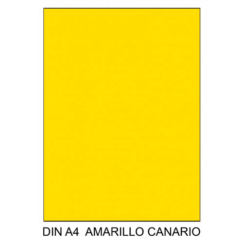 Cartulina canson iris, din a4, 185 grs/m². amarillo canario