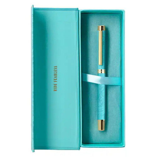 Roller de aluminio belius wild west, 0,7 mm. turquesa/dorado, negro