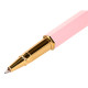 Bolígrafo de alumnio belius macaron bliss, 0,8 mm. rosa/dorado, azul