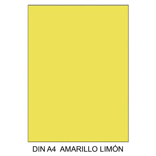 Cartulina canson iris, din a4, 185 grs/m². amarillo limón