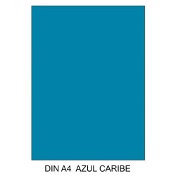 Cartulina canson iris, din a4, 185 grs/m². azul caribe