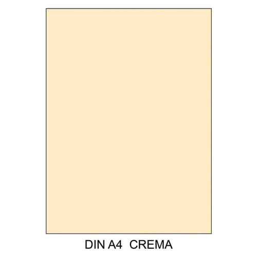 Cartulina canson iris, din a4, 185 grs/m². crema