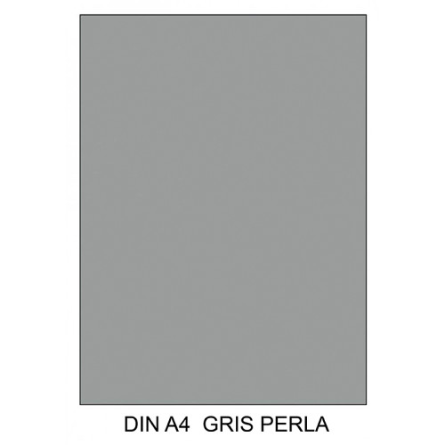 Cartulina canson iris, din a4, 185 grs/m². gris perla