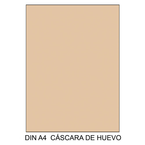 Cartulina canson iris, din a4, 185 grs/m². cáscara de huevo