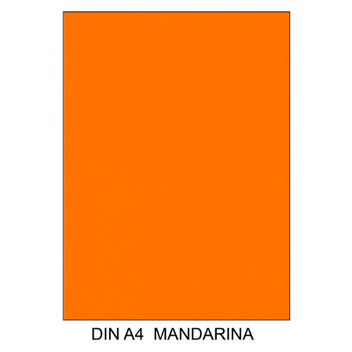 Cartulina canson iris, din a4, 185 grs/m². mandarina