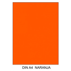Cartulina canson iris, din a4, 185 grs/m². naranja
