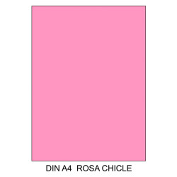 Cartulina canson iris, din a4, 185 grs/m². rosa chicle