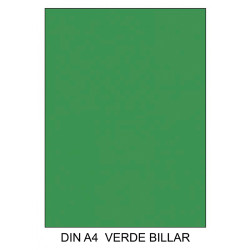 Cartulina canson iris, din a4, 185 grs/m². verde billar