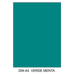 Cartulina canson iris, din a4, 185 grs/m². verde menta