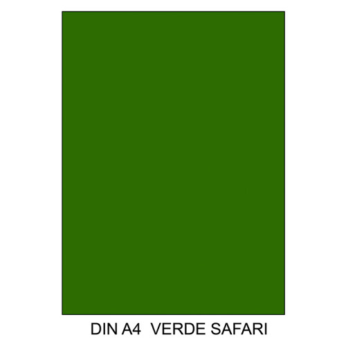 Cartulina canson iris, din a4, 185 grs/m². verde safari