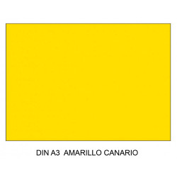 Cartulina canson iris, din a3, 185 grs/m². amarillo canario