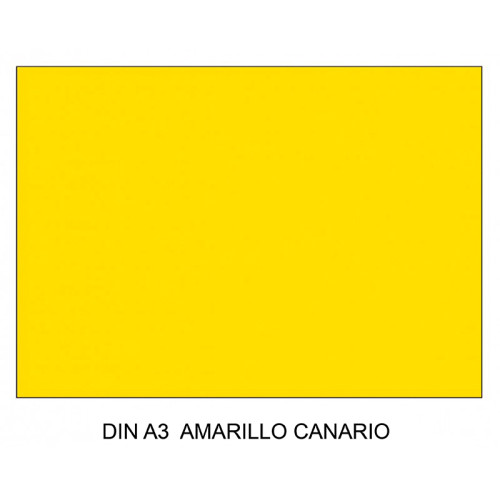 Cartulina canson iris, din a3, 185 grs/m². amarillo canario
