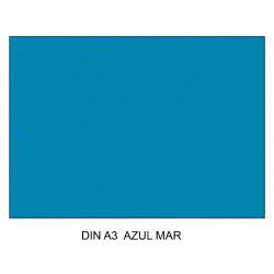 Cartulina canson iris, din a3, 185 grs/m². azul mar