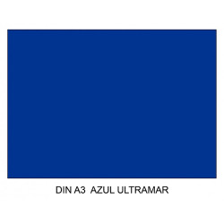 Cartulina canson iris, din a3, 185 grs/m². azul ultramar