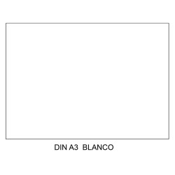 Cartulina canson iris, din a3, 185 grs/m². blanco
