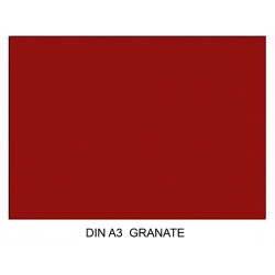 Cartulina canson iris, din a3, 185 grs/m². granate