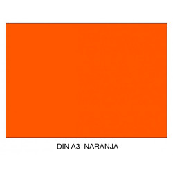 Cartulina canson iris, din a3, 185 grs/m². naranja
