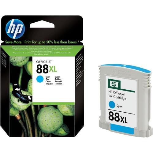 Cartucho ink-jet hewlett packard officejet pro series K 5300/5400 nº 88xl cyan.
