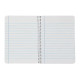 Cuaderno espiral tapa blanda liderpapel serie smart, 4º, 80 hj. 75 grs/m². rayado montessori 5 mm. c/m. colores surtidos