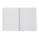 Cuaderno espiral tapa blanda liderpapel serie smart, din a4, 80 hj. 75 grs/m². pauta ancha de 3,5 mm. c/m. naranja