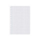 Recambio de anillas con 16 taladros liderpapel, din a4, 100 hj. 75 grs/m². 4x4 c/m.