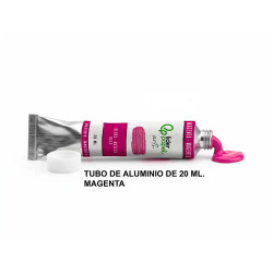 Pintura al óleo liderpapel, tubo de aluminio de 20 ml. magenta