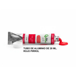 Pintura al óleo liderpapel, tubo de aluminio de 20 ml. rojo pirrol