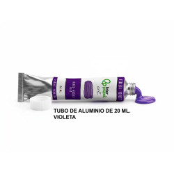 Pintura al óleo liderpapel, tubo de aluminio de 20 ml. violeta