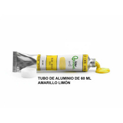 Témpera liderpapel, tubo de aluminio de 60 ml. amarillo limón